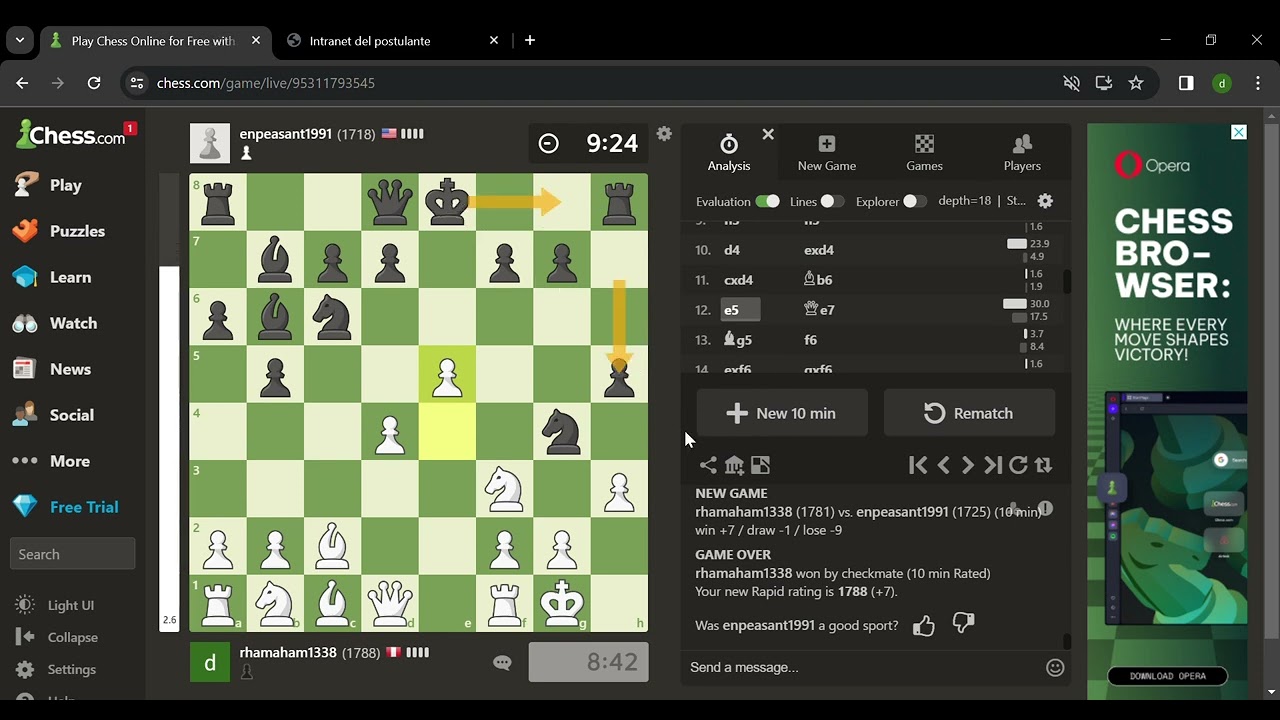 O Xadrez 2.0 fala por si só! (Hans Moke Niemann vs Anton Korobov